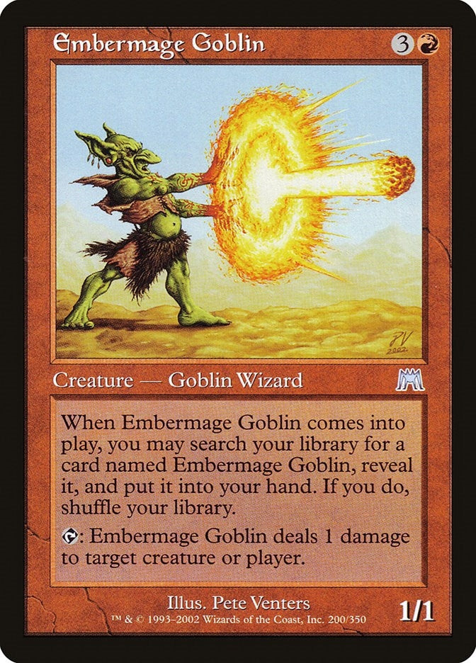 Image for Embermage Goblin (200) [Onslaught]