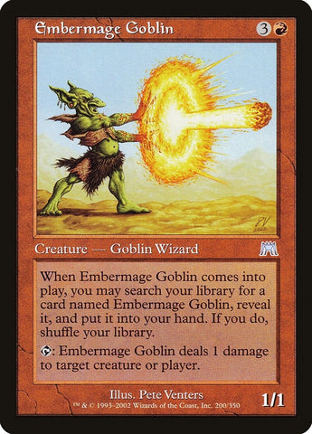 Image for Embermage Goblin (200) [Onslaught]