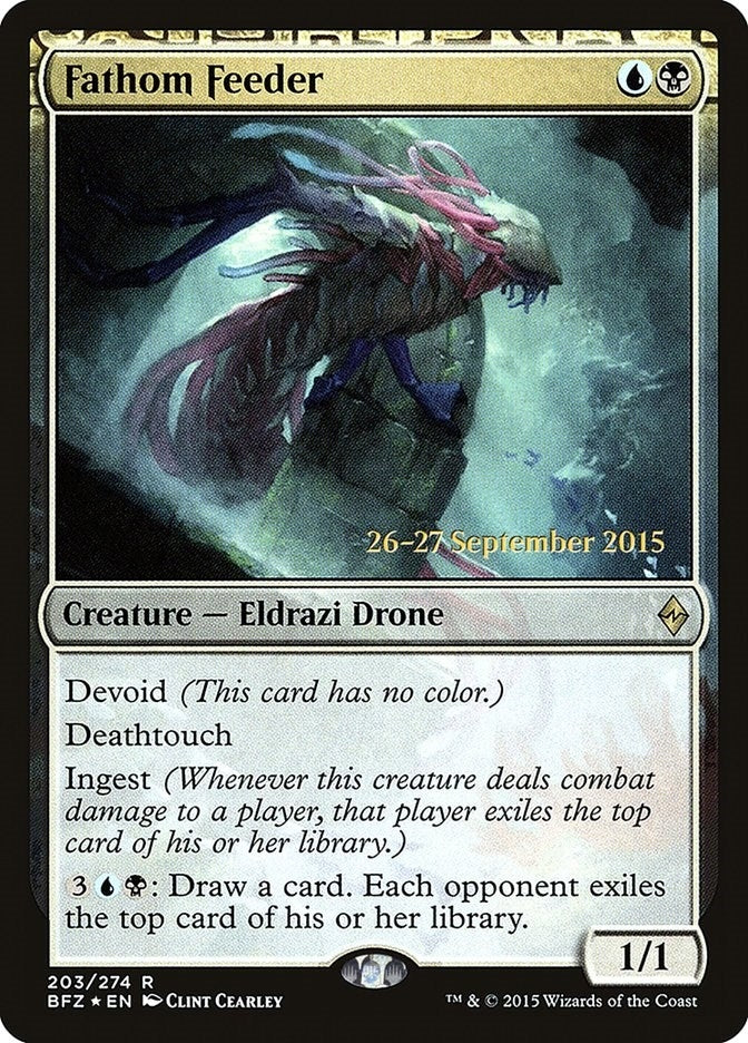 Image for Fathom Feeder (203) [Prerelease Cards]