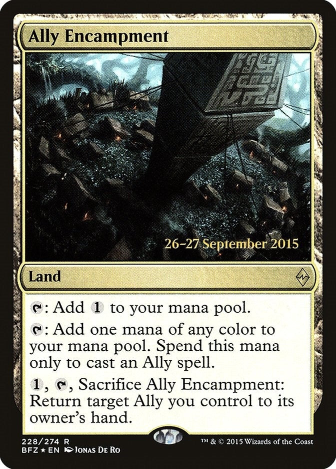 Image for Ally Encampment (228) [Prerelease Cards]