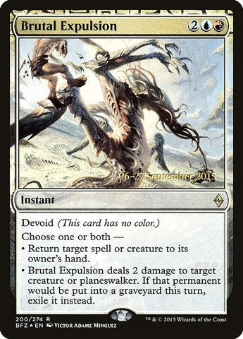 Image for Brutal Expulsion (200) [Prerelease Cards]