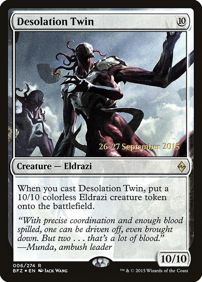 Image for Desolation Twin (6) [Prerelease Cards]