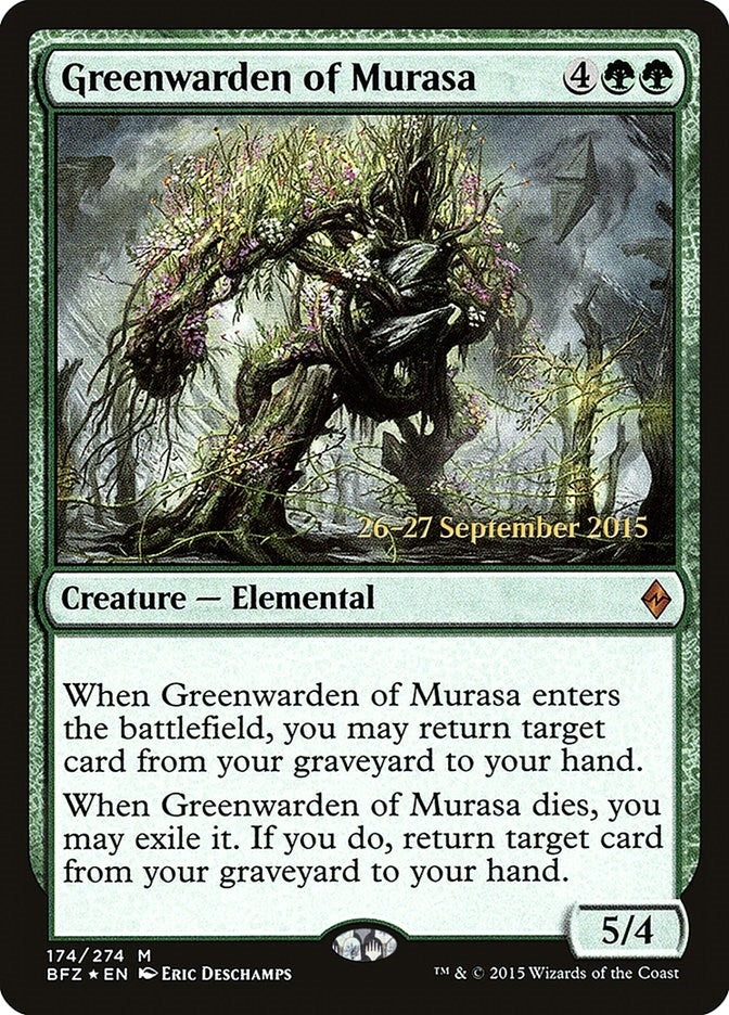 Image for Greenwarden of Murasa (174) [Prerelease Cards]