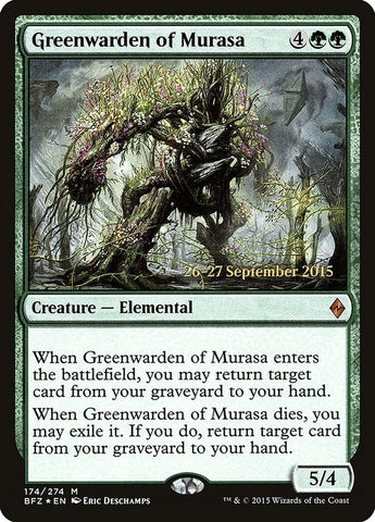 Image for Greenwarden of Murasa (174) [Prerelease Cards]