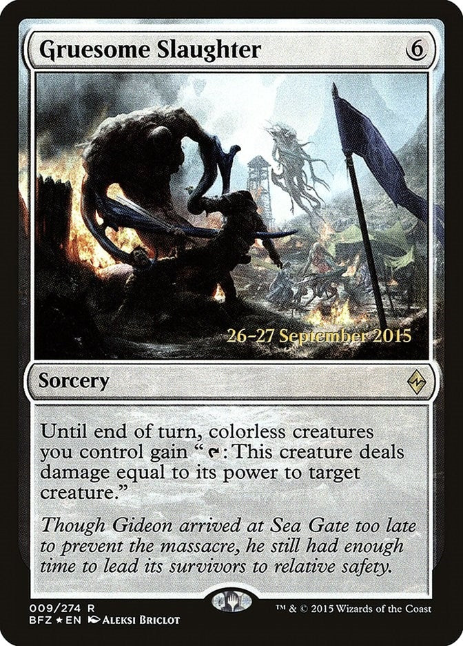 Image for Gruesome Slaughter (9) [Prerelease Cards]