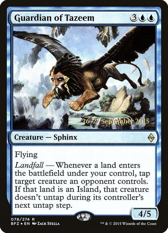 Image for Guardian of Tazeem (78) [Prerelease Cards]