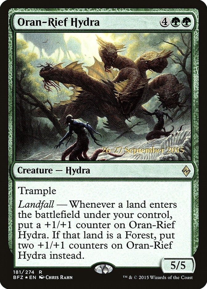 Image for Oran-Rief Hydra (181) [Prerelease Cards]