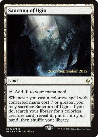 Image for Sanctum of Ugin (242) [Prerelease Cards]