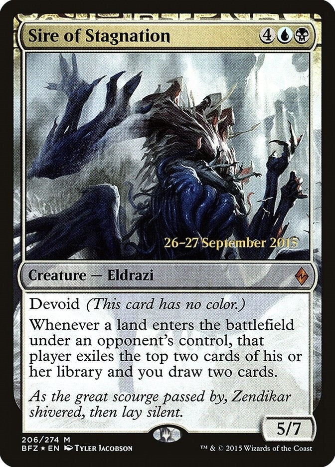 Image for Sire of Stagnation (206) [Prerelease Cards]
