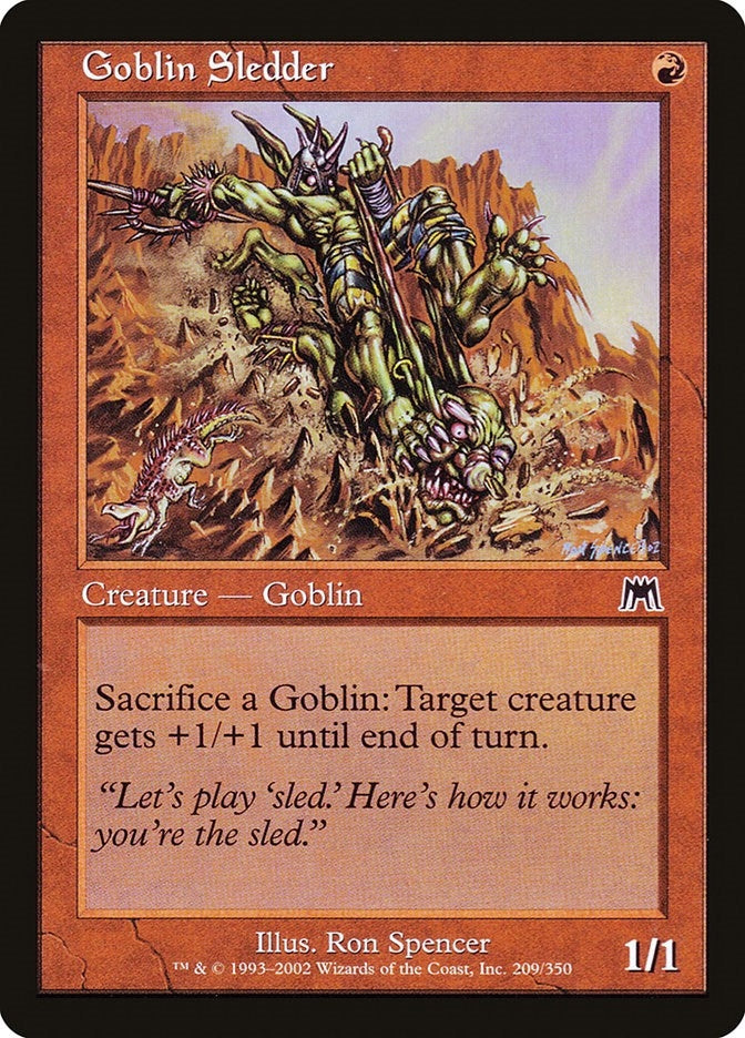 Image for Goblin Sledder (209) [Onslaught]