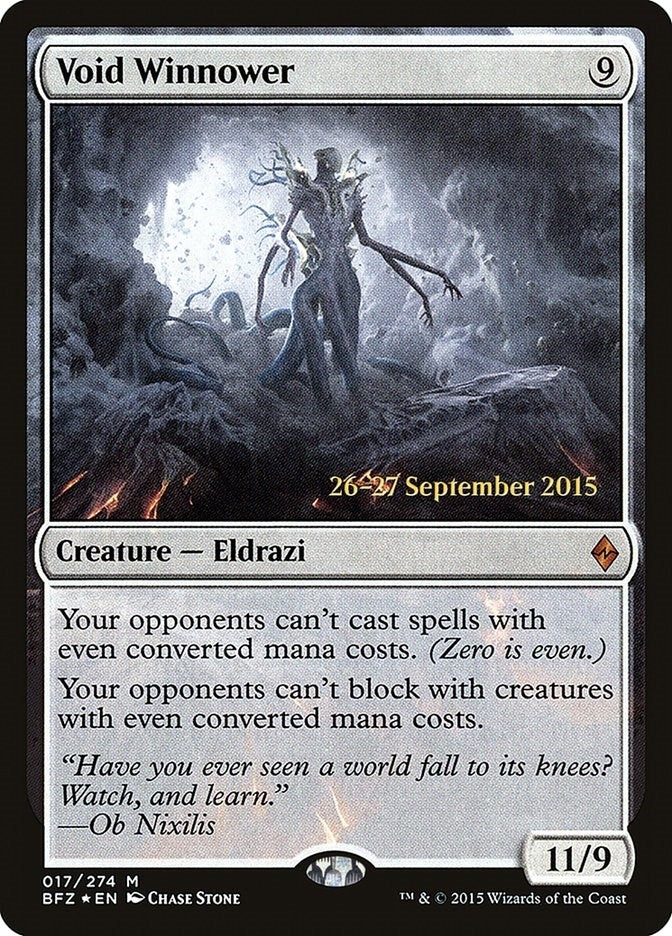 Image for Void Winnower (17) [Prerelease Cards]