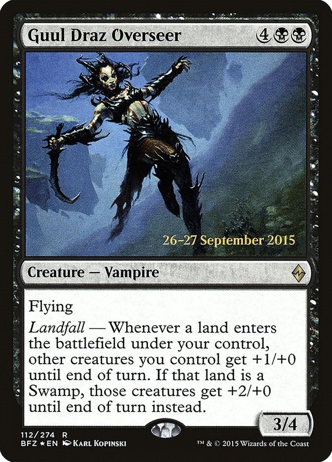 Image for Guul Draz Overseer (112) [Prerelease Cards]