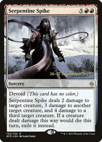Image for Serpentine Spike (133) [Prerelease Cards]