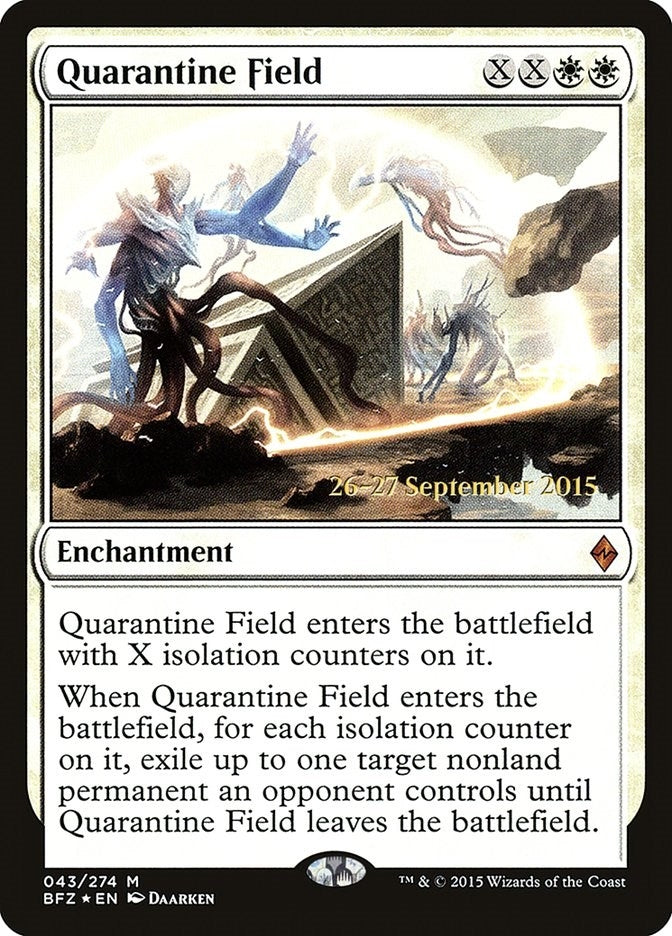 Image for Quarantine Field (43) [Prerelease Cards]