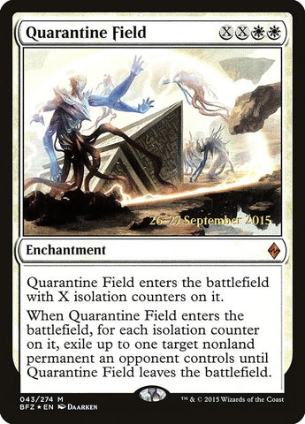 Image for Quarantine Field (43) [Prerelease Cards]
