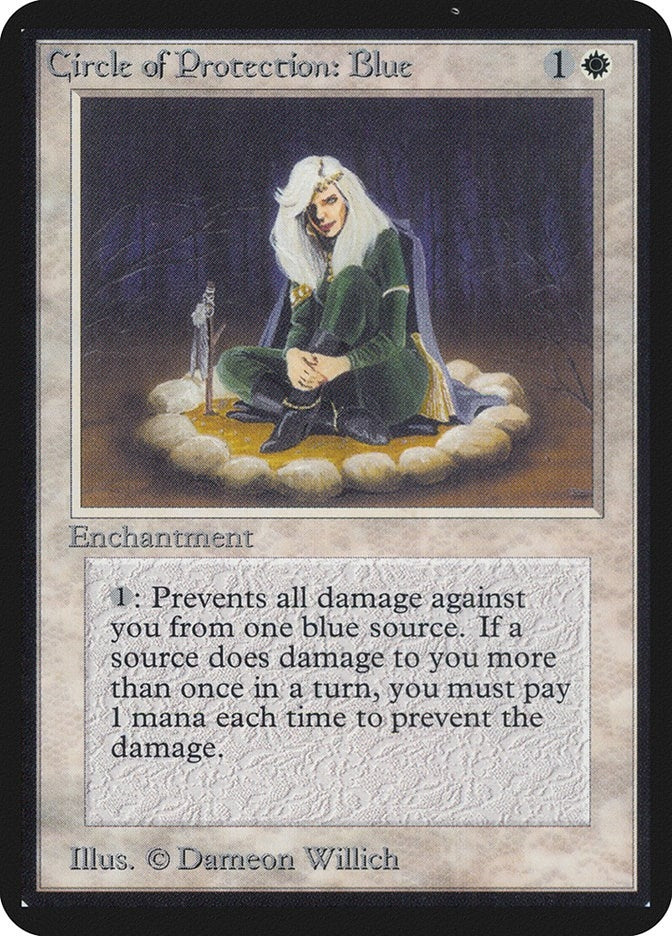 Image for Circle of Protection: Blue [Alpha Edition]