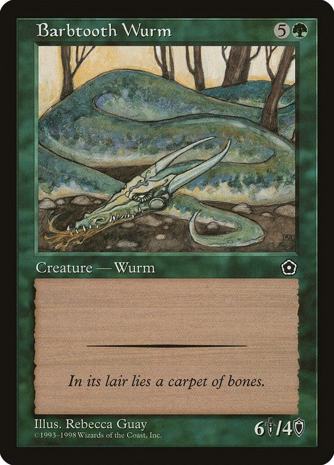 Image for Barbtooth Wurm [Portal Second Age]