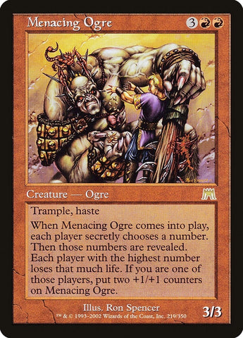 Image for Menacing Ogre (219) [Onslaught]