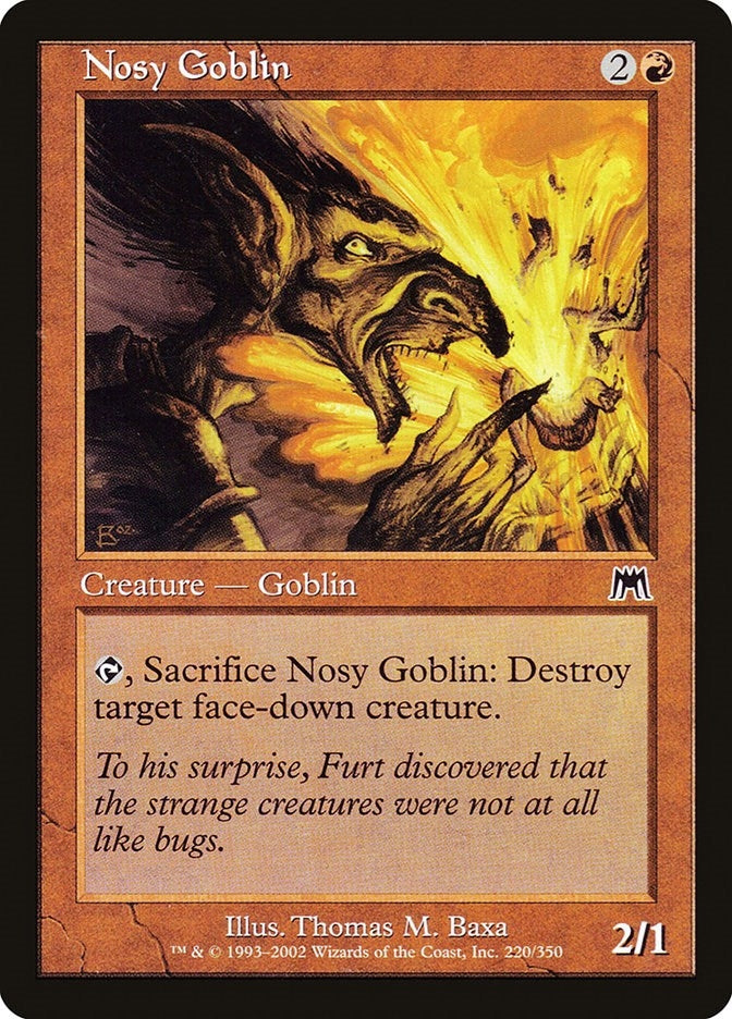 Image for Nosy Goblin (220) [Onslaught]