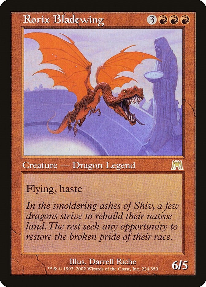 Image for Rorix Bladewing (224) [Onslaught]