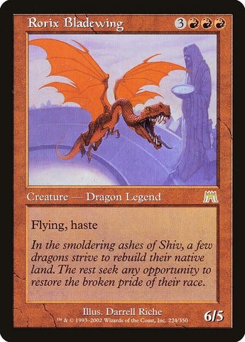 Image for Rorix Bladewing (224) [Onslaught]