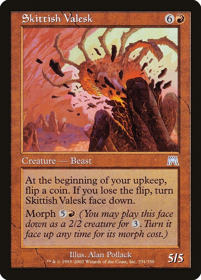 Image for Skittish Valesk (231) [Onslaught]