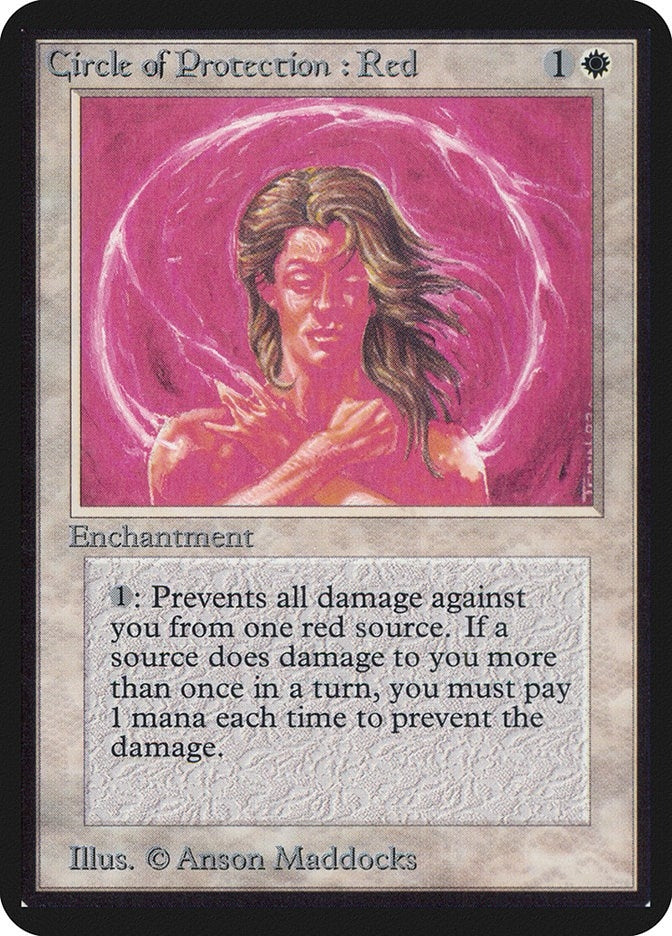 Image for Circle of Protection: Red [Alpha Edition]