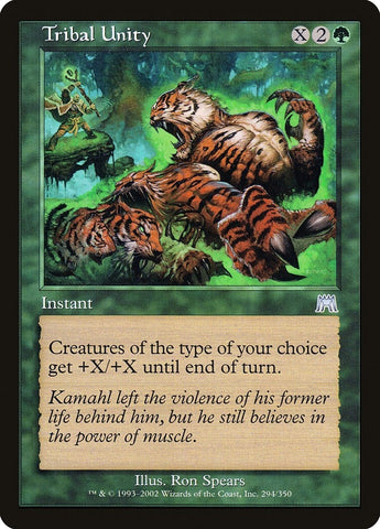 Image for Tribal Unity (294) [Onslaught]