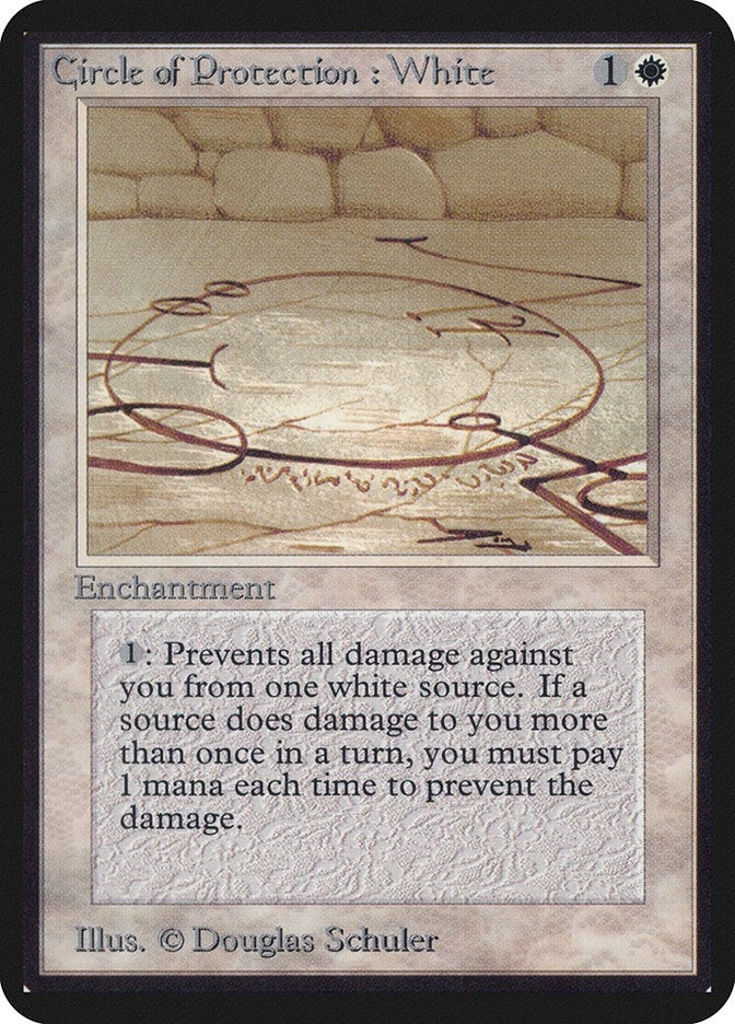 Image for Circle of Protection: White [Alpha Edition]
