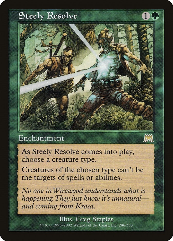 Image for Steely Resolve (286) [Onslaught]