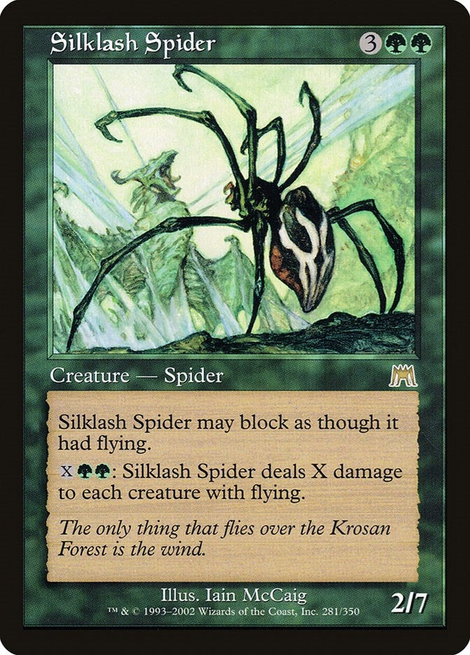 Image for Silklash Spider (281) [Onslaught]