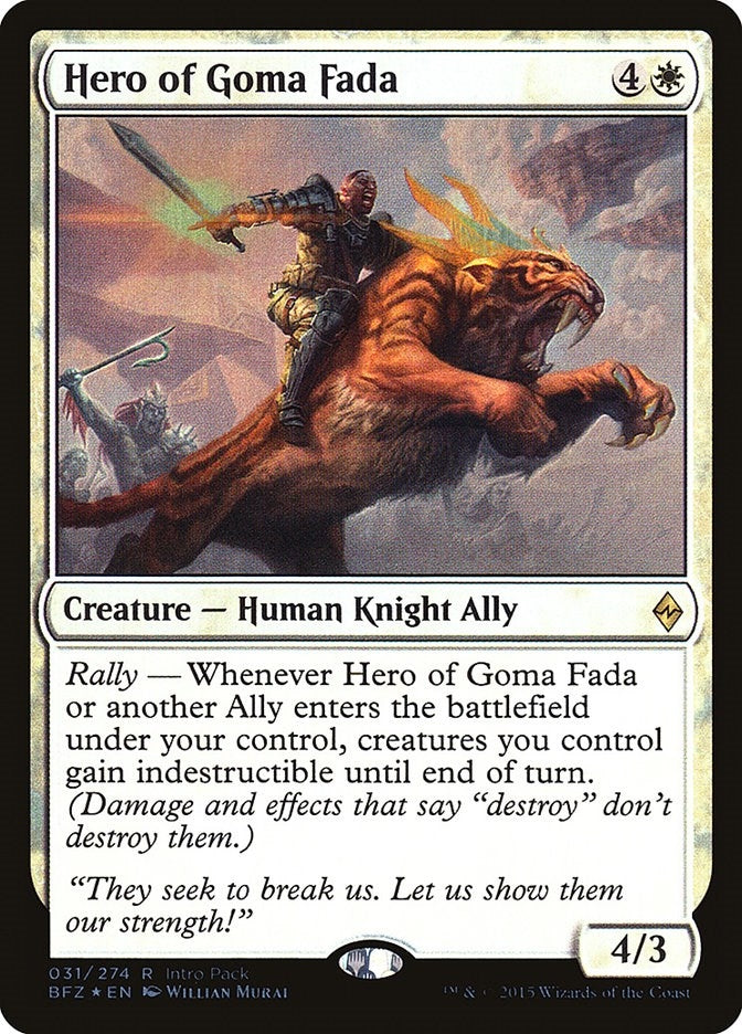 Image for Hero of Goma Fada (31) [Unique and Miscellaneous Promos]