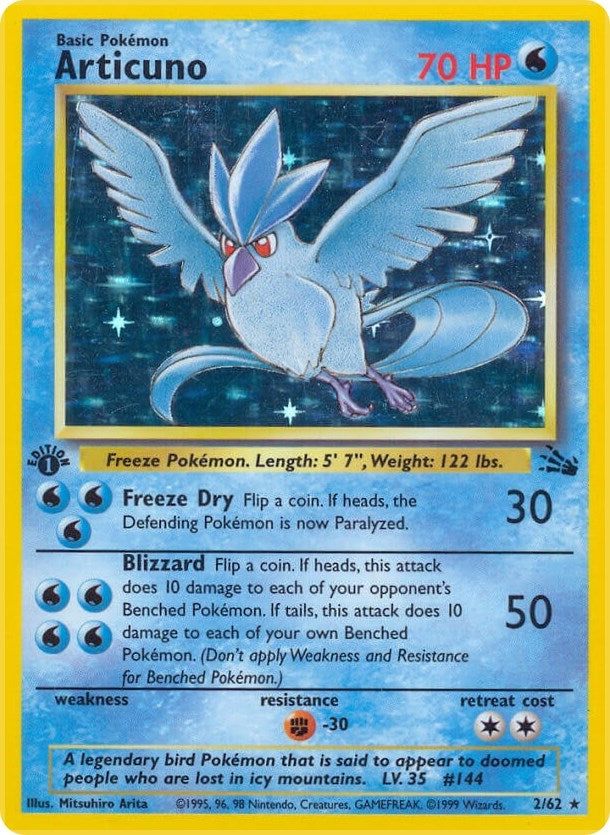 Image for Articuno (2) (02/62) [Fossil]