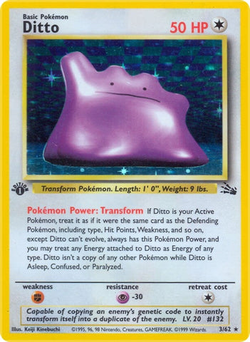 Image for Ditto (3) (03/62) [Fossil]
