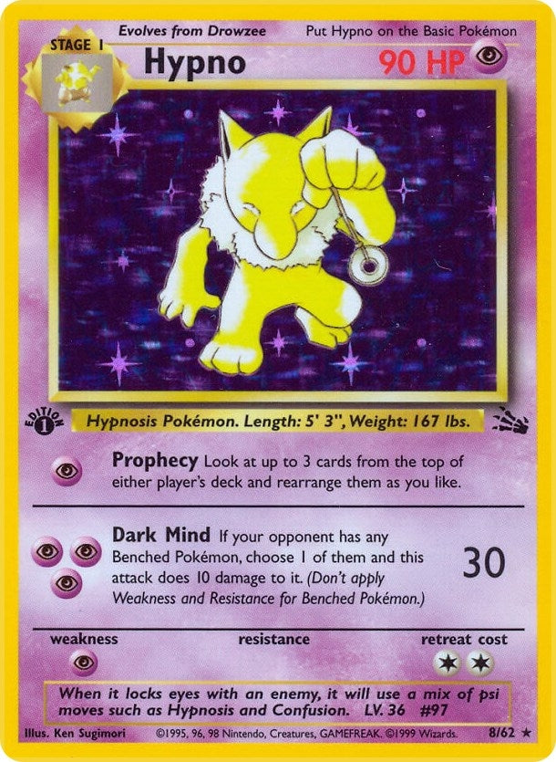 Image for Hypno (8) (08/62) [Fossil]
