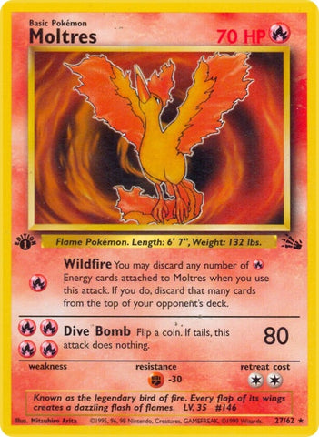 Image for Moltres (27) (27/62) [Fossil]