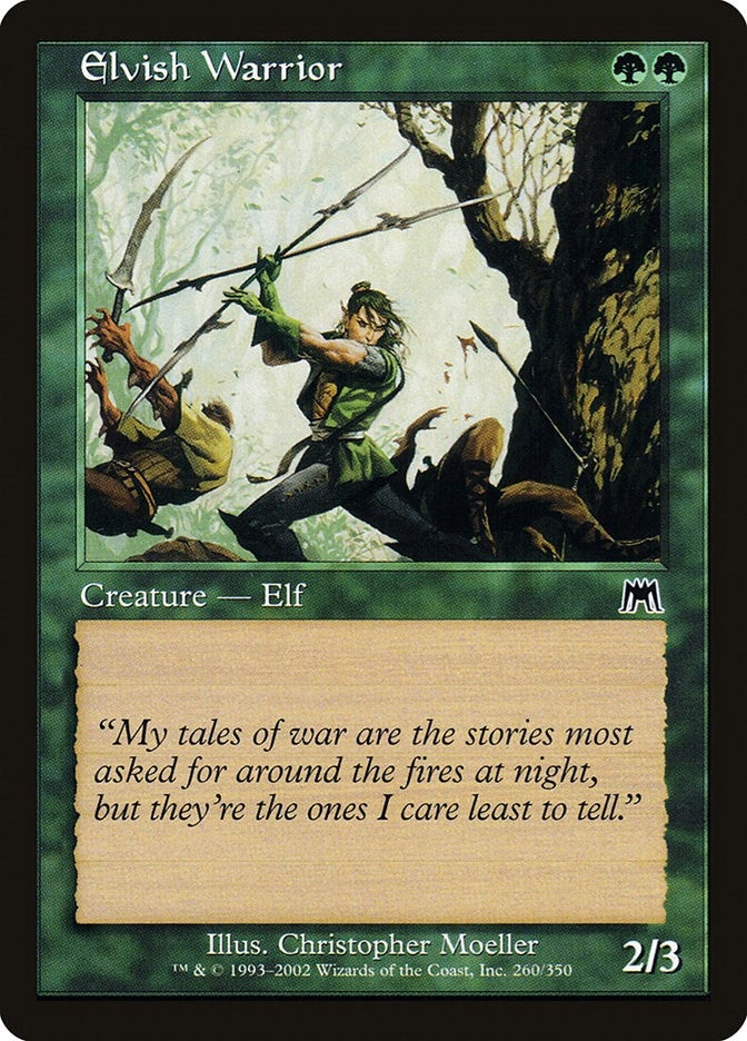 Image for Elvish Warrior (260) [Onslaught]