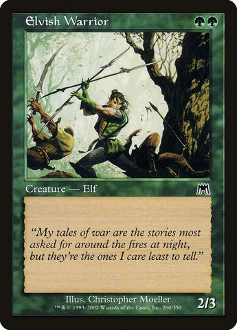 Image for Elvish Warrior (260) [Onslaught]