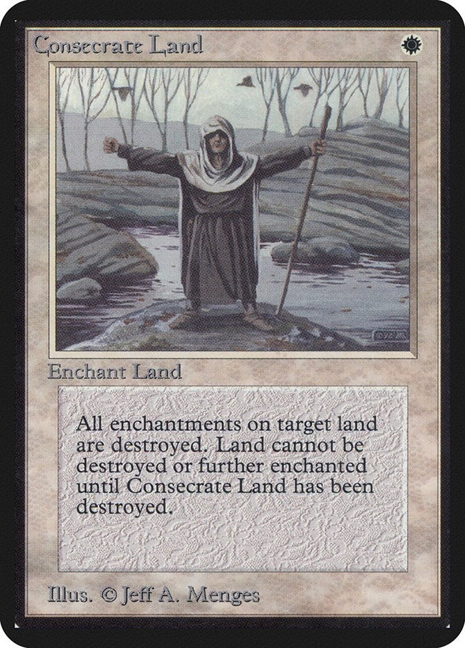 Image for Consecrate Land [Alpha Edition]