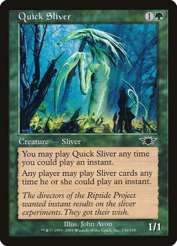 Image for Quick Sliver (136) [Legions]