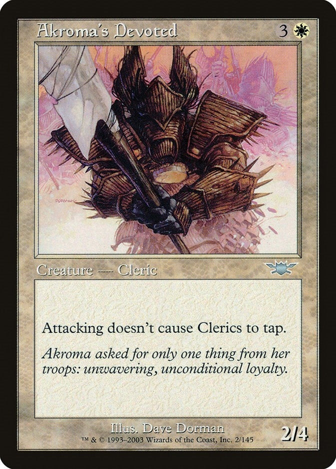 Image for Akroma's Devoted (2) [Legions]
