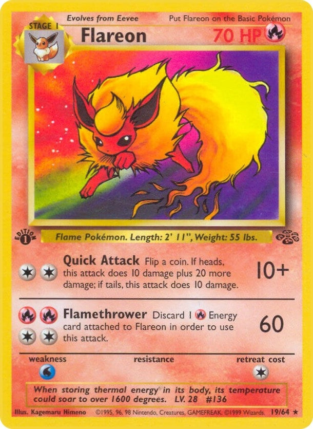 Image for Flareon (19) (19/64) [Jungle]