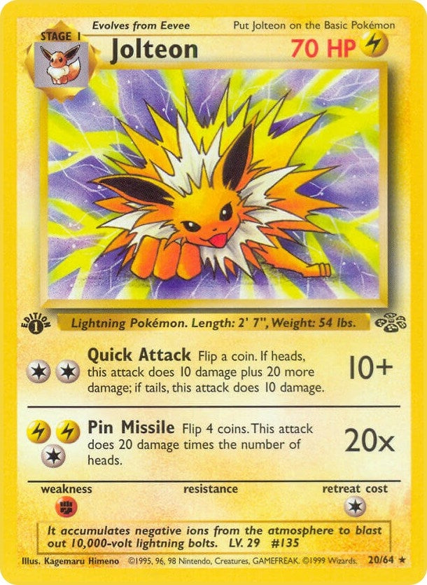 Image for Jolteon (20) (20/64) [Jungle]