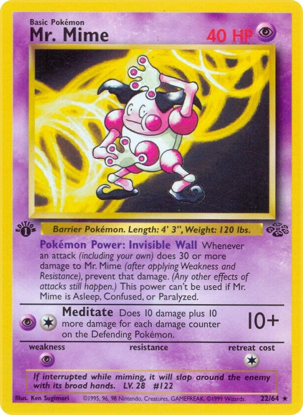 Image for Mr. Mime (22) (22/64) [Jungle]