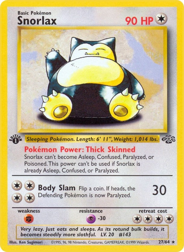 Image for Snorlax (27) (27/64) [Jungle]