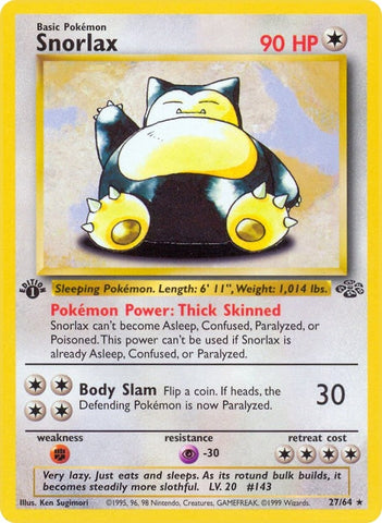 Image for Snorlax (27) (27/64) [Jungle]