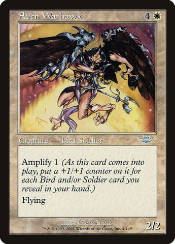 Image for Aven Warhawk (4) [Legions]