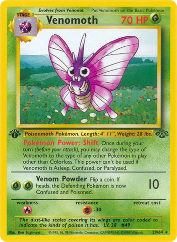 Image for Venomoth (29) (29/64) [Jungle]