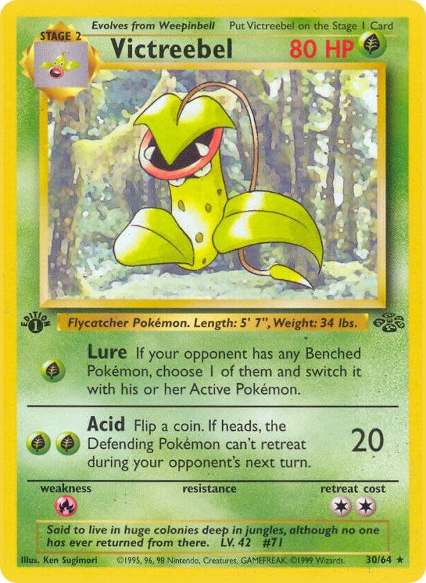 Image for Victreebel (30) (30/64) [Jungle]