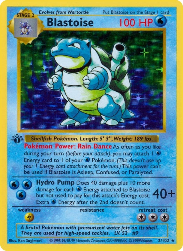 Image for Blastoise (002/102) [Base Set (Shadowless)]